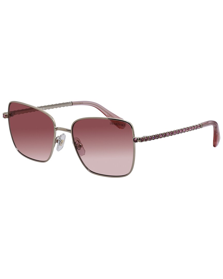 Swarovski Women's Sk7015 56Mm Sunglasses