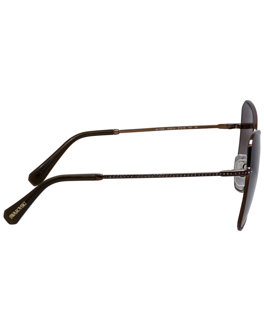 Swarovski Women's Sk7008 57Mm Sunglasses