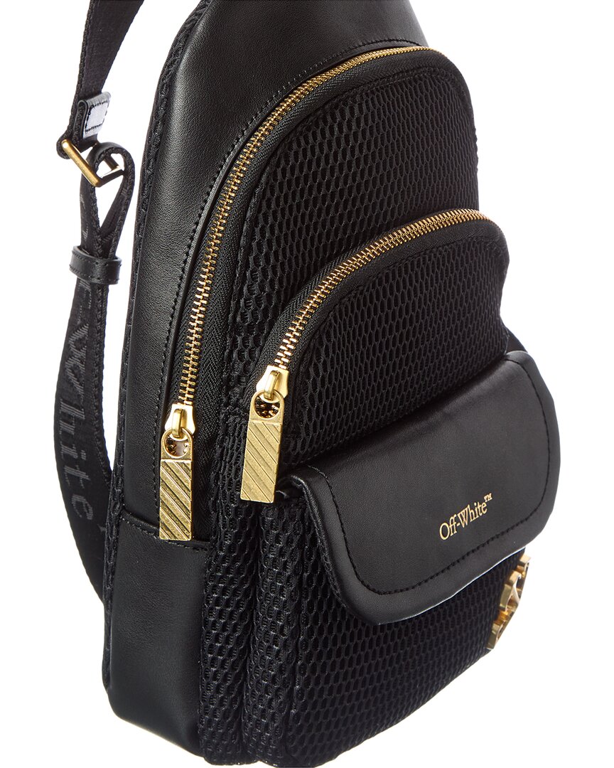 Off-White™ Mesh & Leather Backpack