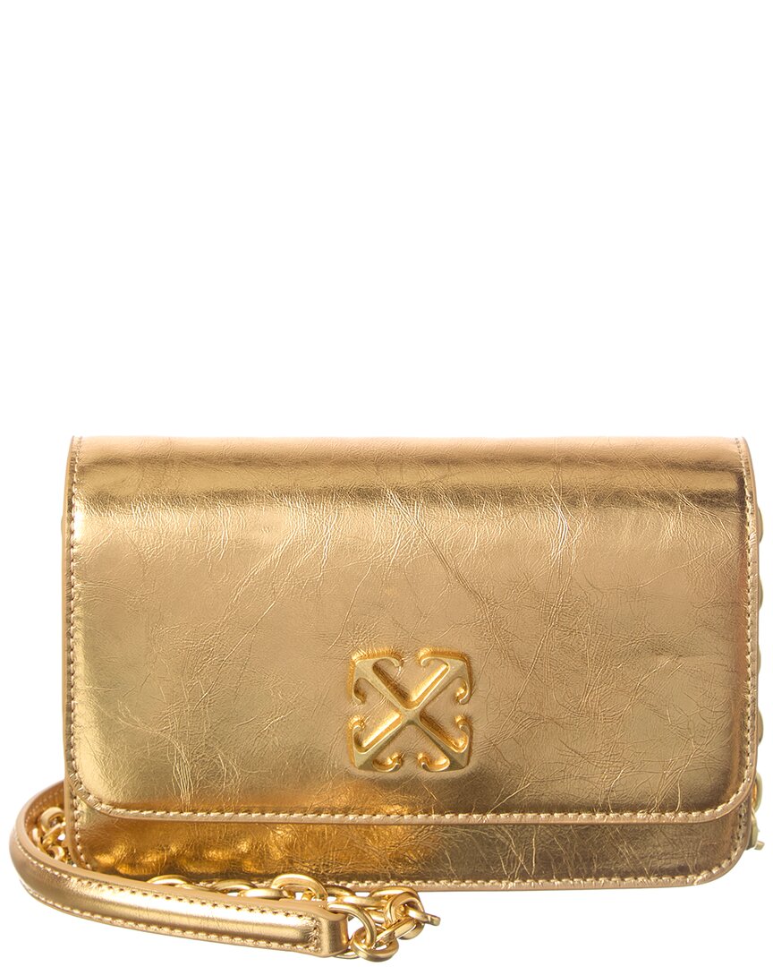 Off-White™ Leather Wallet On A Chain