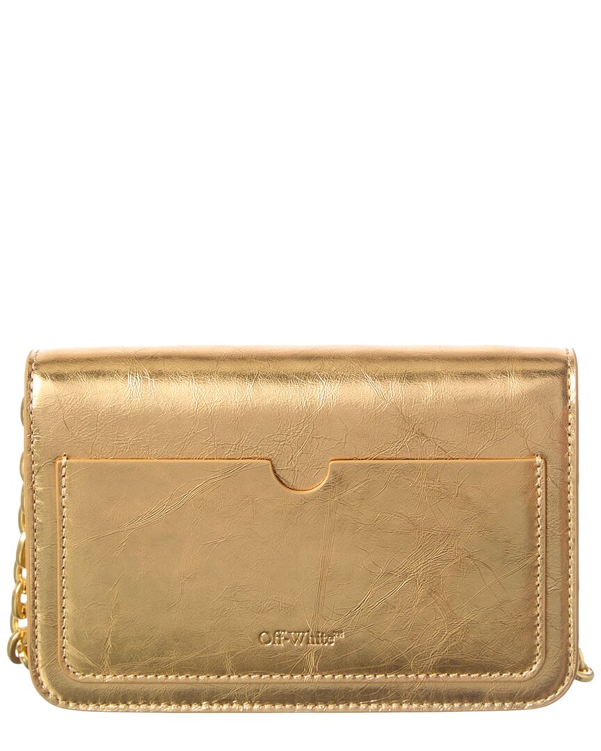 Off-White™ Leather Wallet On A Chain
