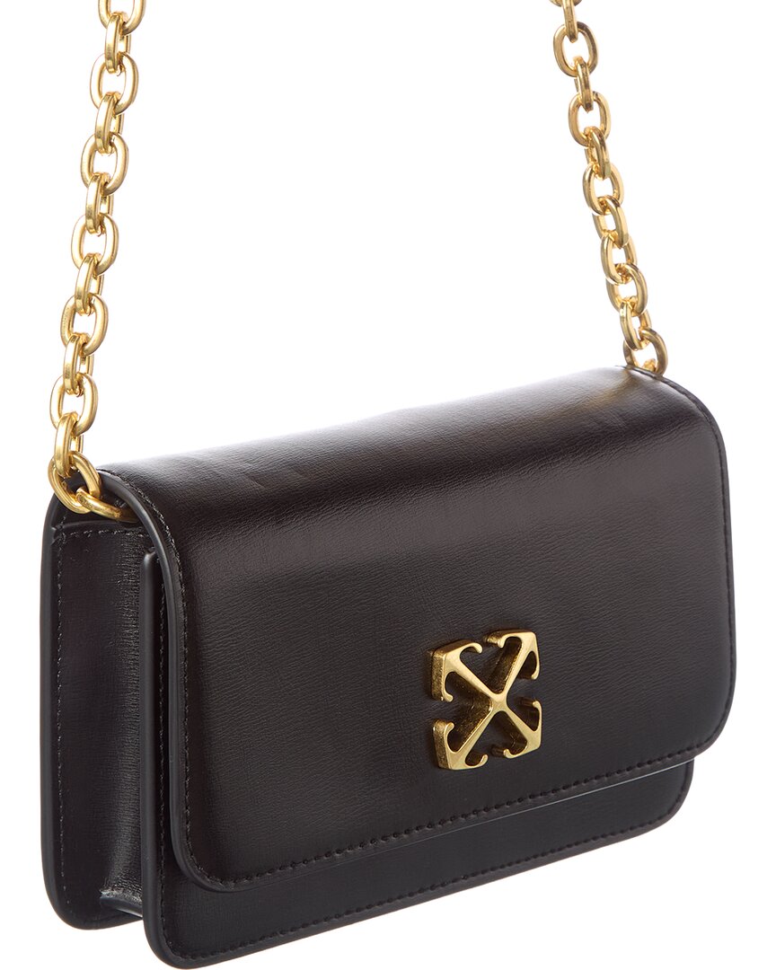 Off-White™ Leather Wallet On A Chain