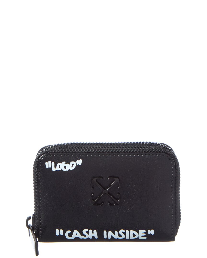 Off-White™ Small Leather Coin Purse