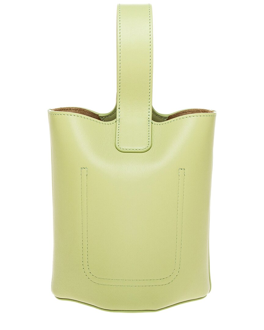 Loewe Pebble Mini Leather Bucket Bag