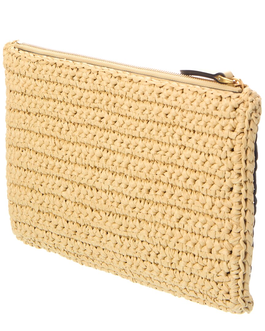 Valentino Viva Superstar Raffia Pouch