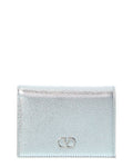 Valentino Vlogo Signature Leather Card Case