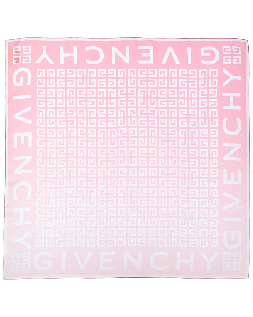 Givenchy 4G Small Square Silk Scarf