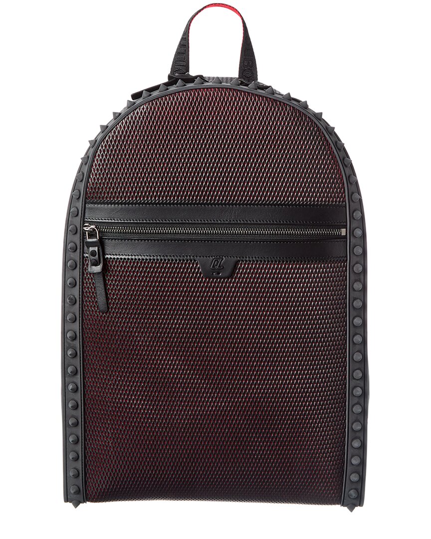 Christian Louboutin Backparis Mesh & Leather Backpack