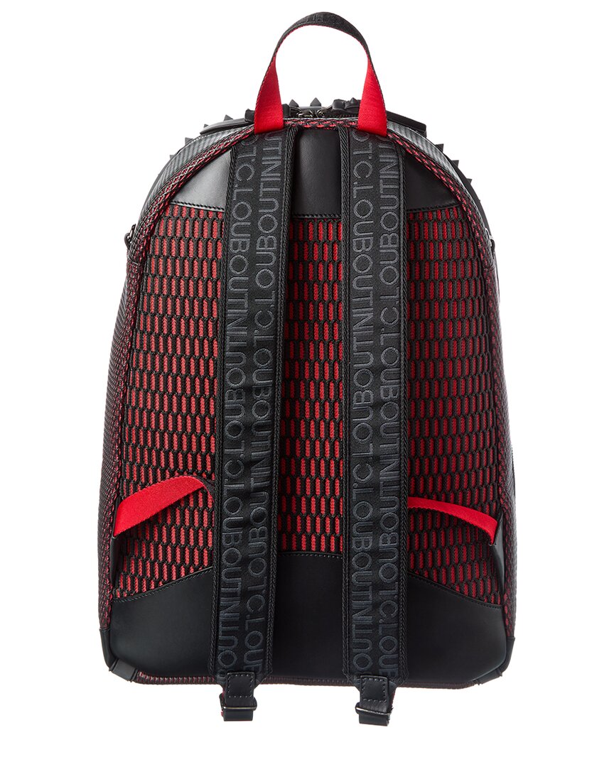 Christian Louboutin Backparis Mesh & Leather Backpack
