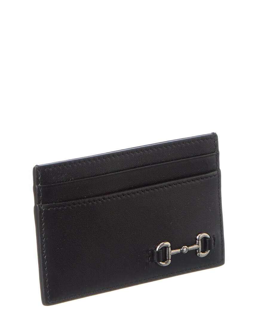 Gucci Horsebit Leather Card Holder