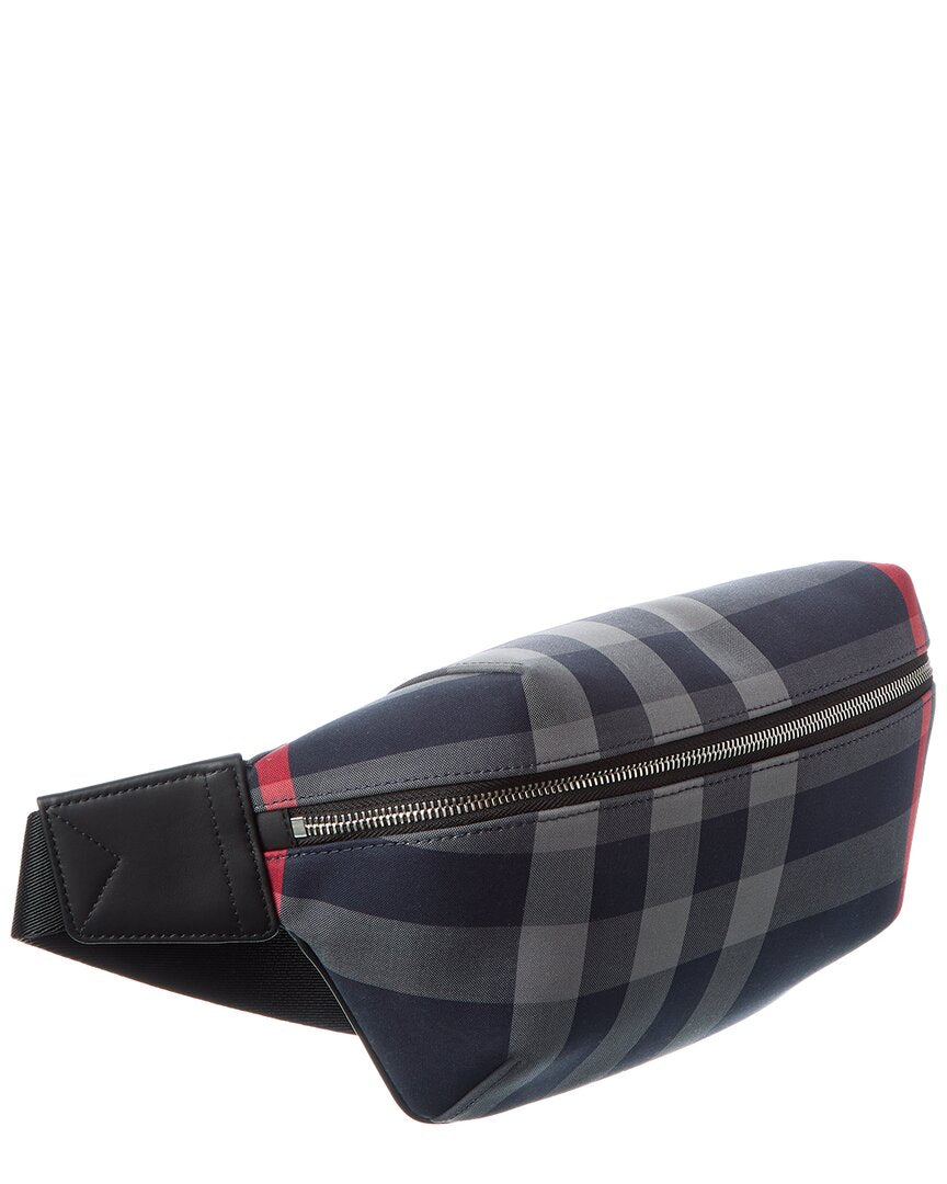 Burberry Check Canvas Belt Bag