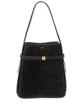Toteme Belted Suede Bucket Bag