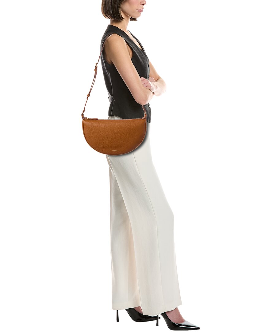 Burberry Leather Hobo Bag