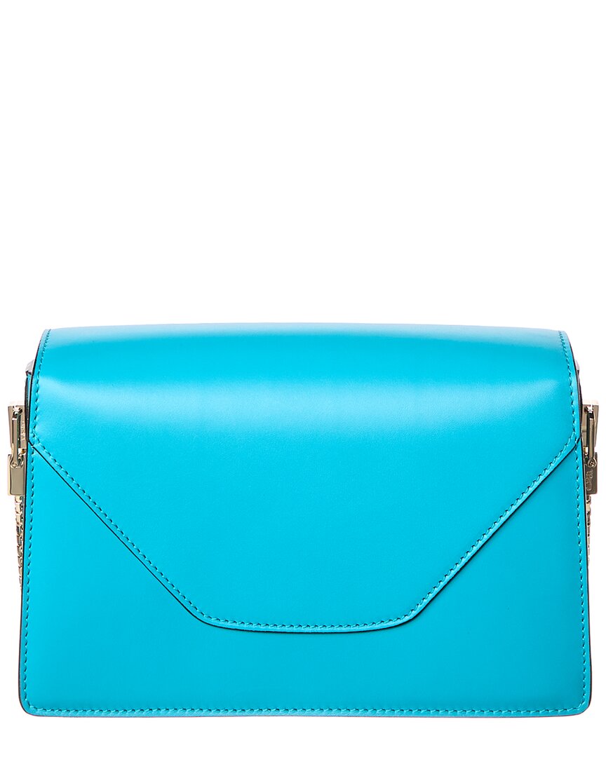 Valextra Iside Leather Shoulder Bag
