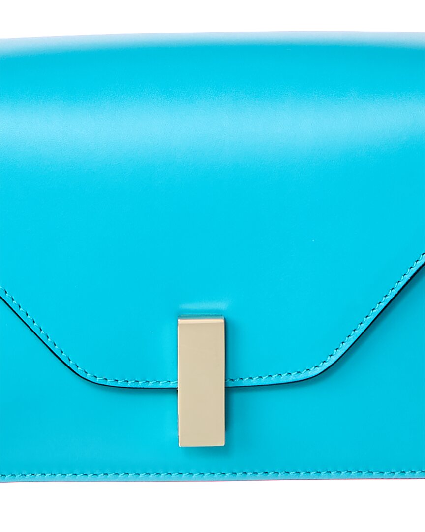 Valextra Iside Leather Shoulder Bag