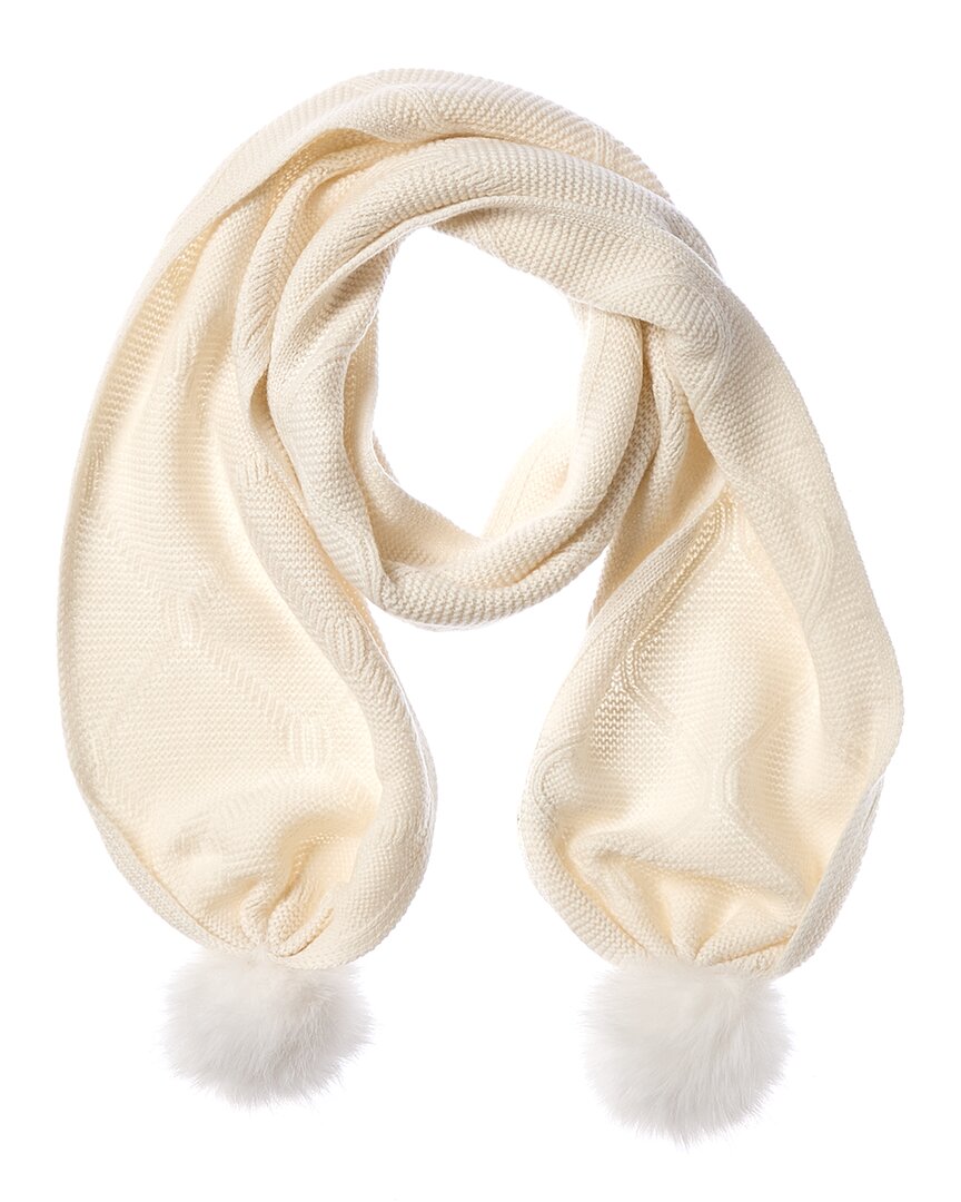 Forte Cashmere Luxe Cable Cashmere Scarf