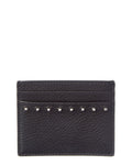 Valentino Rockstud Leather Card Holder