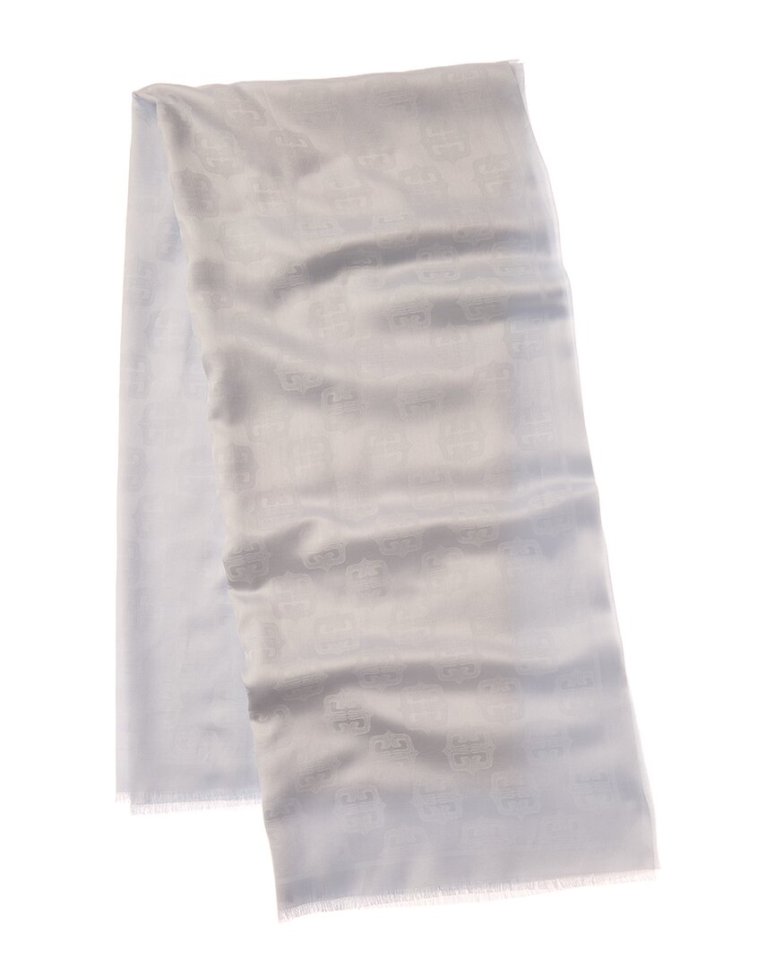 Givenchy 4G Logo Silk-Blend Scarf