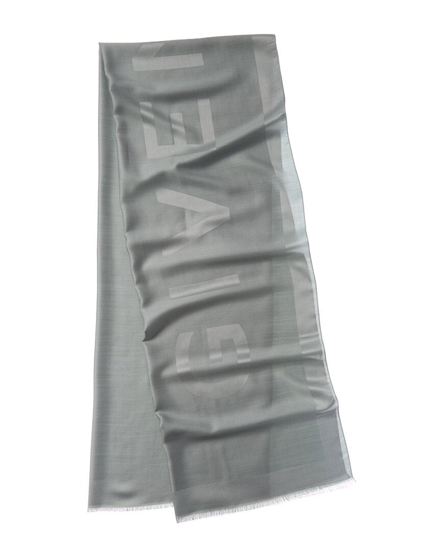 Givenchy 4G Logo Silk & Wool Scarf