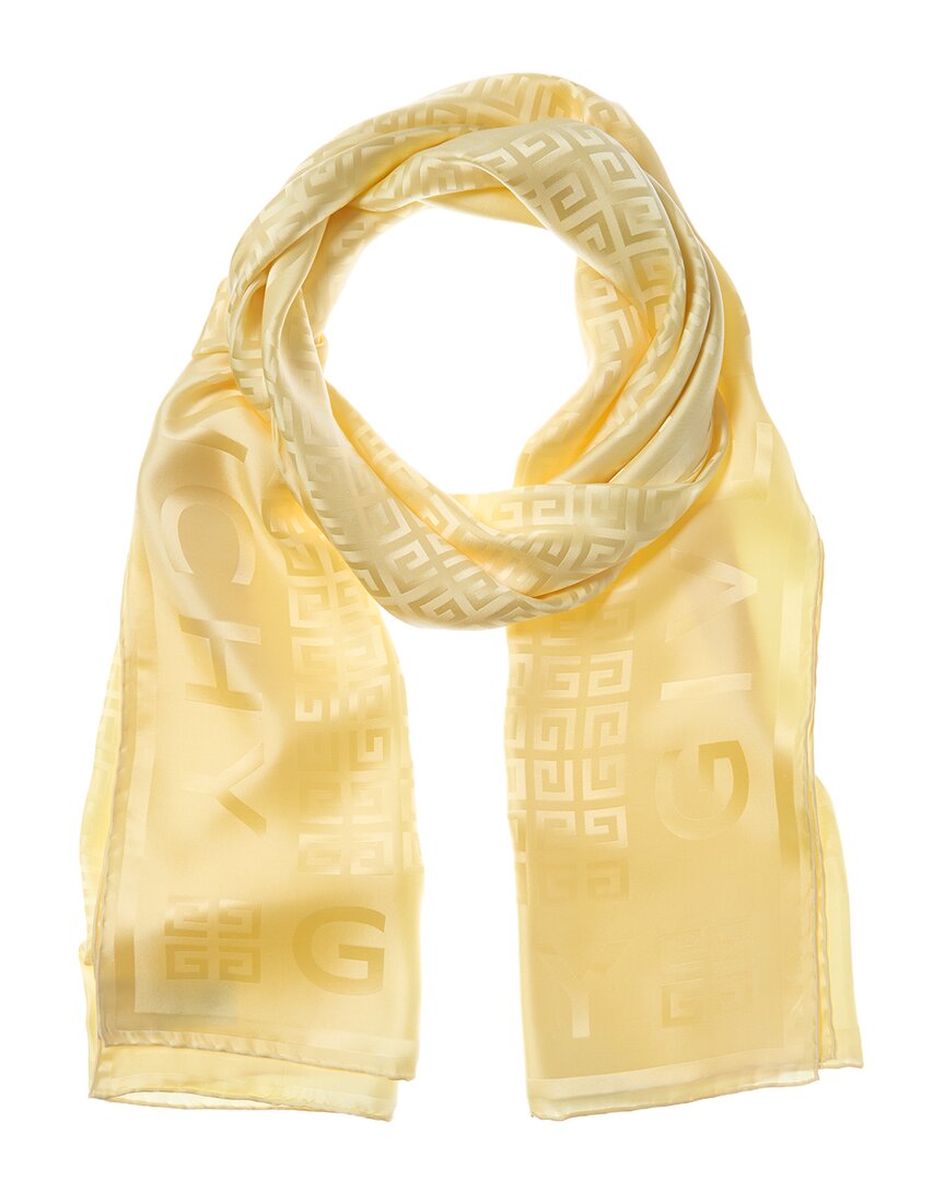 Givenchy 4G Logo Silk Scarf