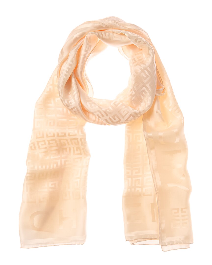 Givenchy 4G Logo Silk Scarf