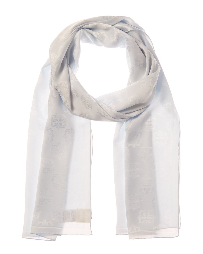 Givenchy 4G Logo Silk Scarf