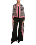Etro Logo Silk-Blend Shawl