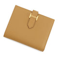 HERMES BEAN Compact Sesame Epsom