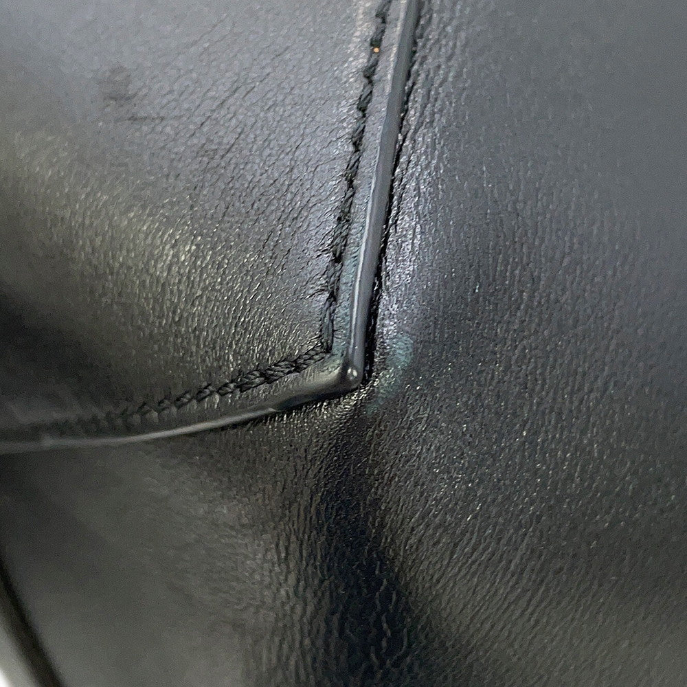 LOEWE puzzle fold tote BlackA657G50X01 Shiny Calf Leather Size Medium