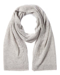 Bruno Magli Cable Border Cashmere Scarf