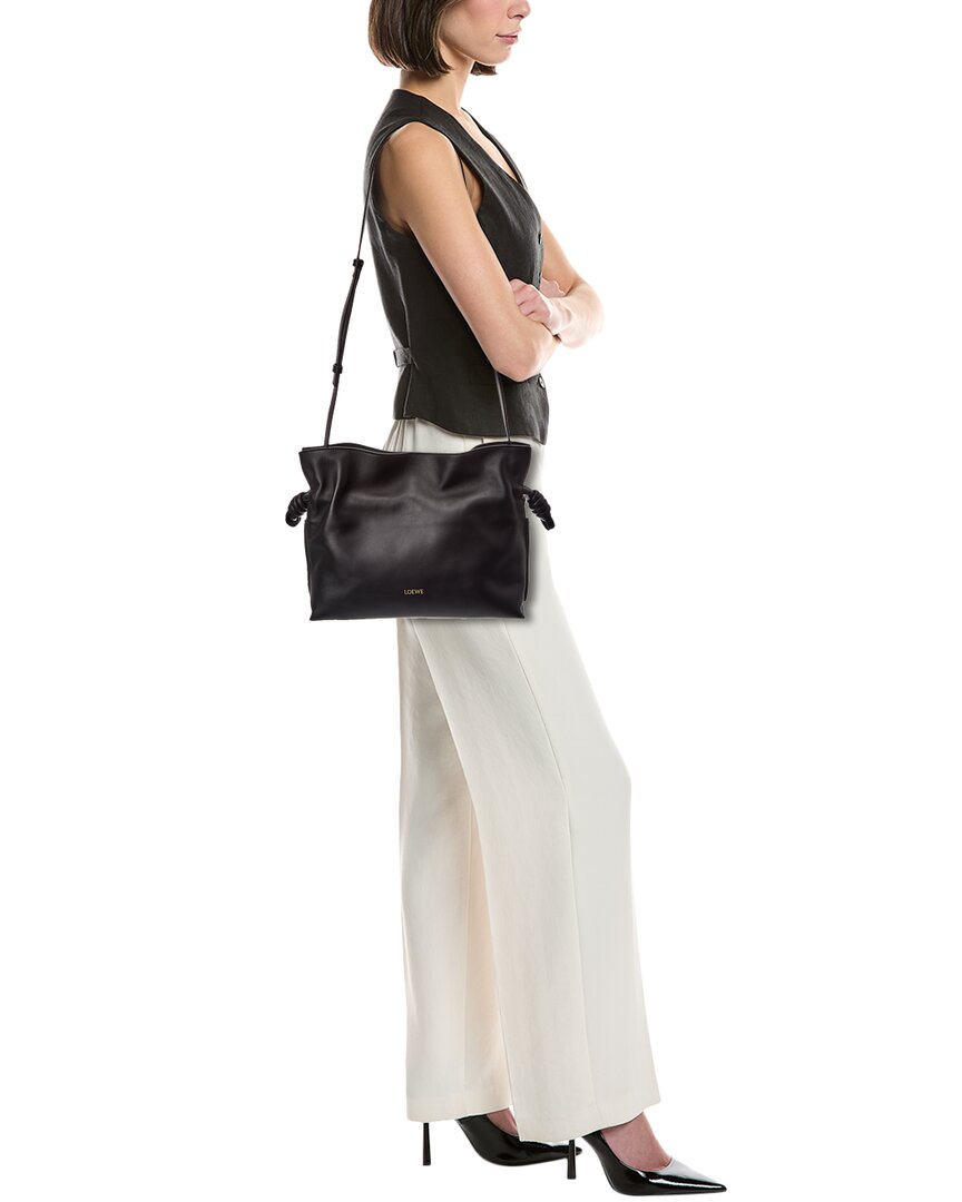 Loewe Flamenco Medium Leather Clutch