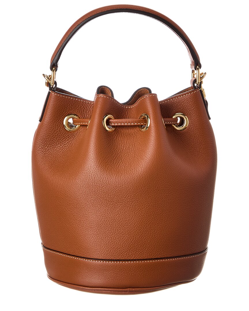 Celine Teen Clara Leather Bucket Bag