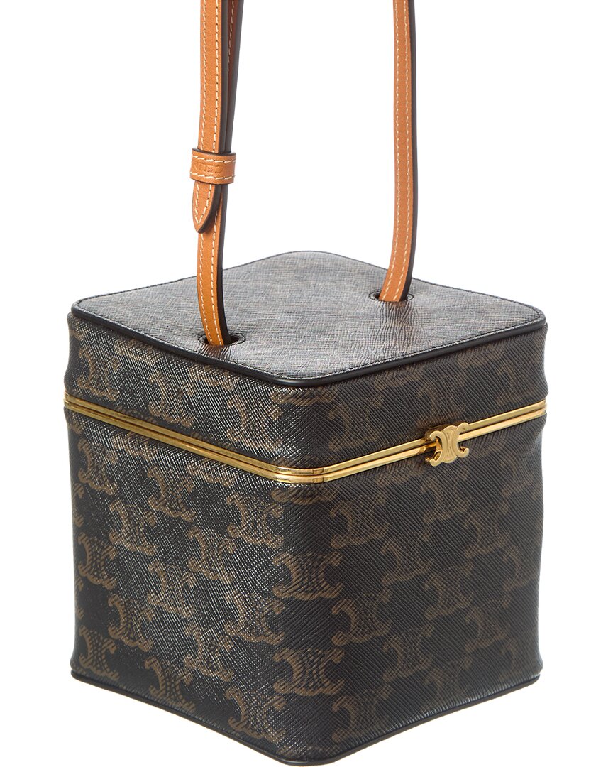 Celine Triomphe Canvas Cosmetic Case