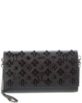 Christian Louboutin Paloma Leather Wallet On Chain, Black