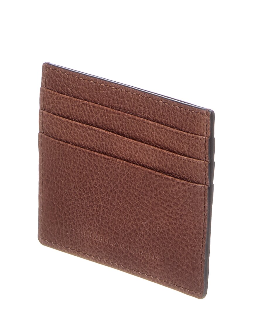 Brunello Cucinelli Leather Card Case