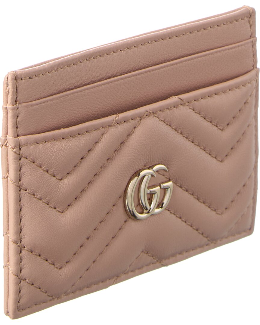 Gucci Gg Marmont Leather Card Case