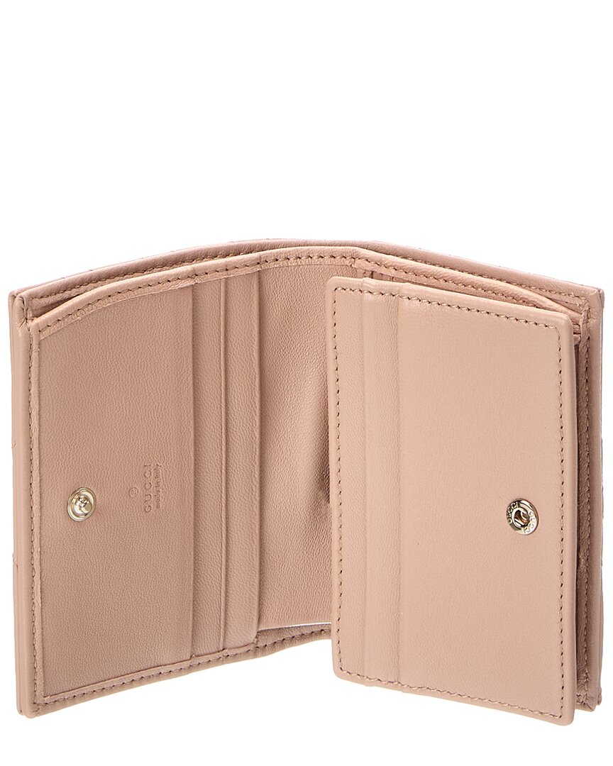 Gucci Gg Marmont Leather Card Case