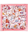 Gucci Print Silk Scarf