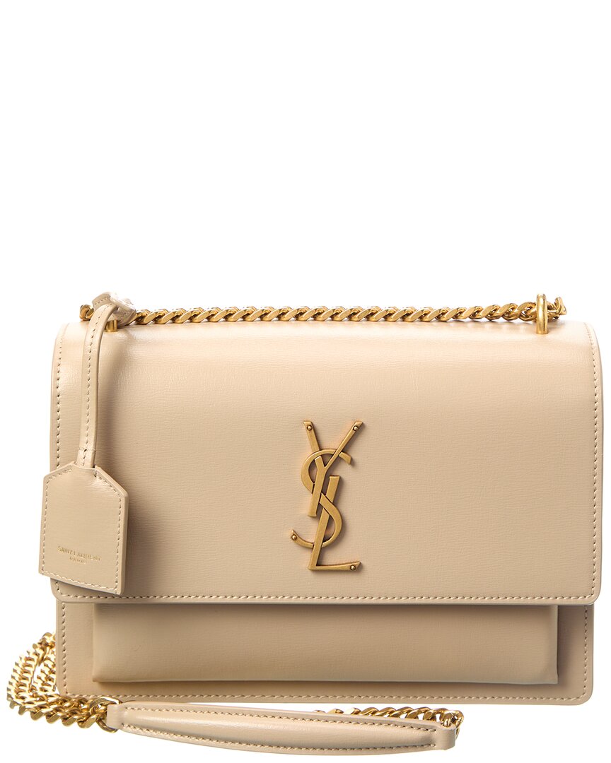 Saint Laurent Sunset Medium Leather Shoulder Bag