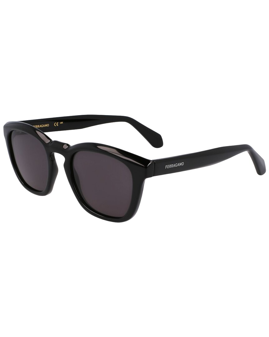 Ferragamo Men's Logo 50Mm Sunglasses