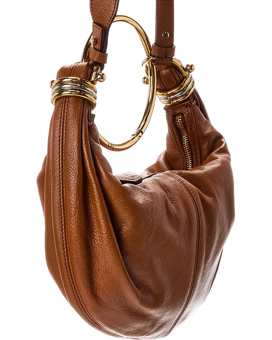 Chloé Barlett Small Leather Hobo Bag