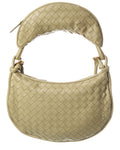 Bottega Veneta Gemelli Medium Intrecciato Leather Hobo Bag