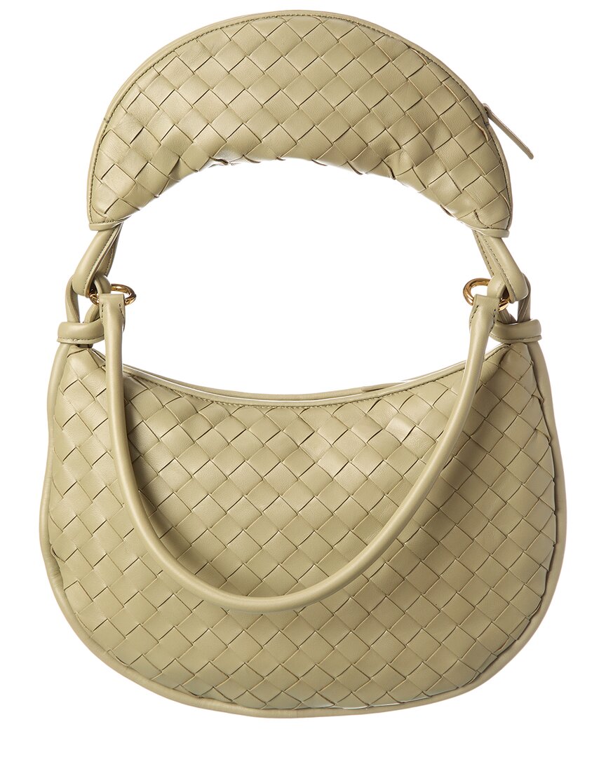 Bottega Veneta Gemelli Medium Intrecciato Leather Hobo Bag
