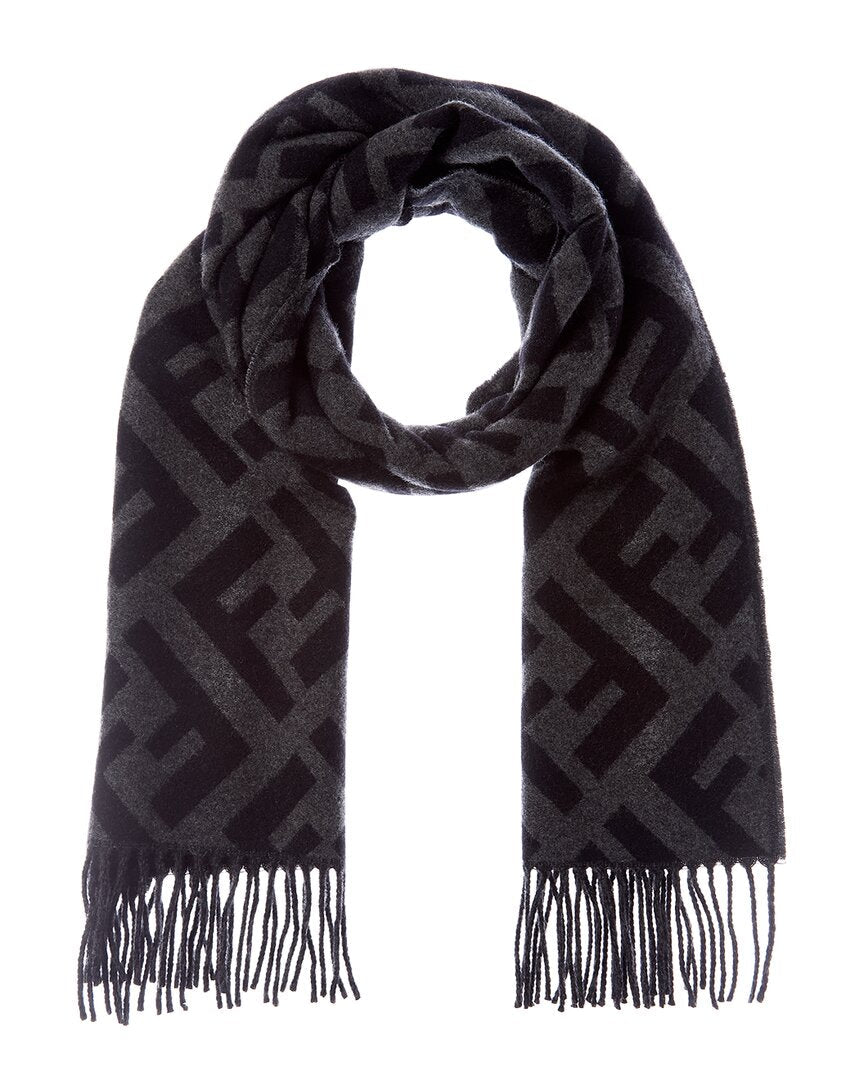 Fendi  Ff Logo Cashmere Scarf