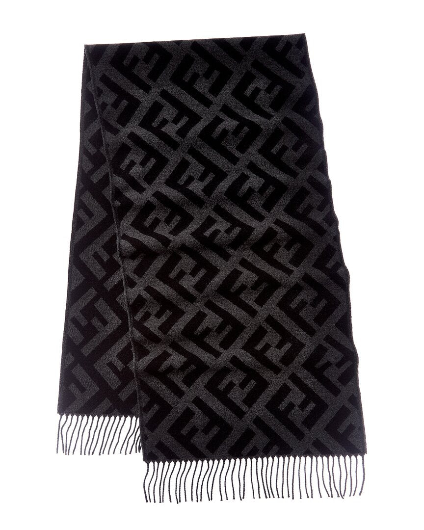Fendi  Ff Logo Cashmere Scarf