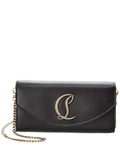 Christian Louboutin Loubi54 Leather Wallet On Chain