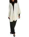 Sofiacashmere Knit Wool & Cashmere-Blend Cape