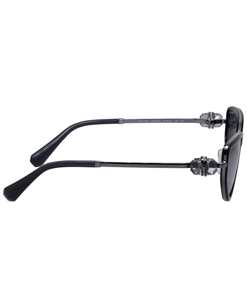 Swarovski Women's Sk7027 56Mm Sunglasses