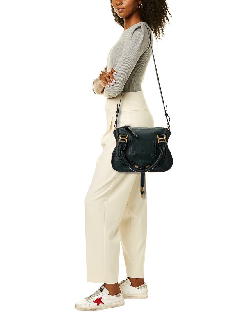 Chloé Marcie Small Leather Satchel
