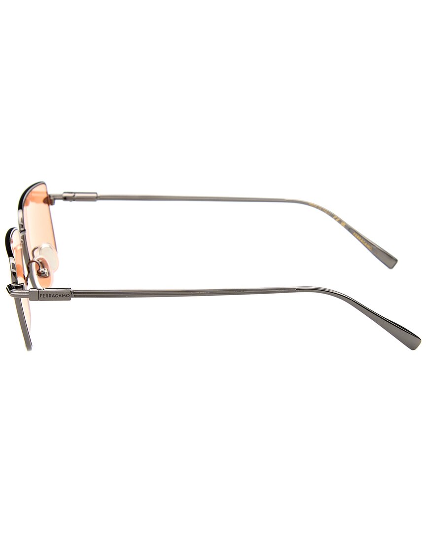Ferragamo Men's Timeless 57Mm Sunglasses